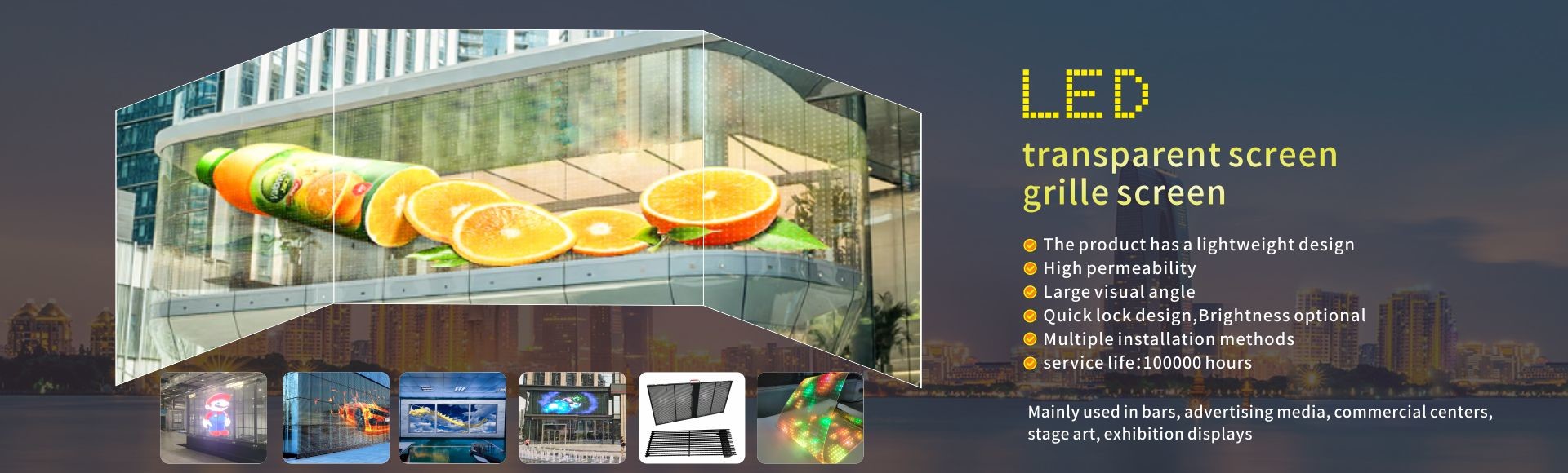 คุณภาพ หน้าจอ LED ตาข่าย โรงงาน