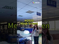 หน้าจอ RGB LED Mesh Outdoor กันน้ํา Ip65 สําหรับจอโฆษณาขนาดใหญ่