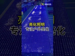 H2020-1LED หน้าจอ LED หน้าใส หน้าต่างกลางแจ้ง ความสว่างสูง กันน้ํา IP68