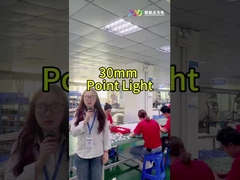 สภาพภูมิทัศน์ สีเต็ม ไฟจุด LED Smd5050 IP67 24v สําหรับการสว่างวันหยุด