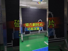 Flip Dot LED Matrix Display 8x8 ดอท แมตริกซ์ ฟลิป ชิปสําหรับบิลboard นาฬิกา
